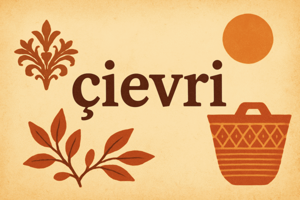 The Cultural, Linguistic, and Modern Relevance of çievri